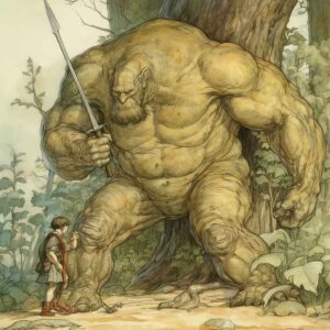 ทำไมยักษ์ต้องเฝ้าประตู