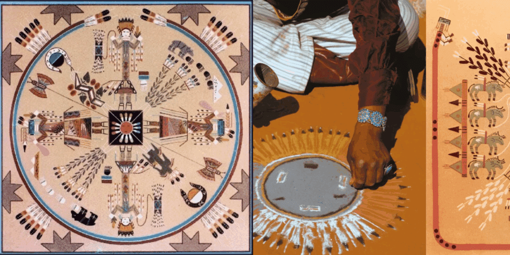 Navajo Sand Paintin